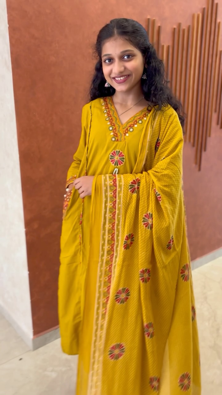 Mustard yellow 3piece
