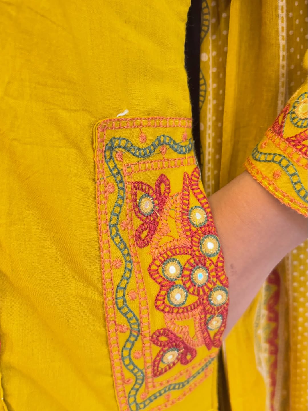 Mustard yellow 3piece