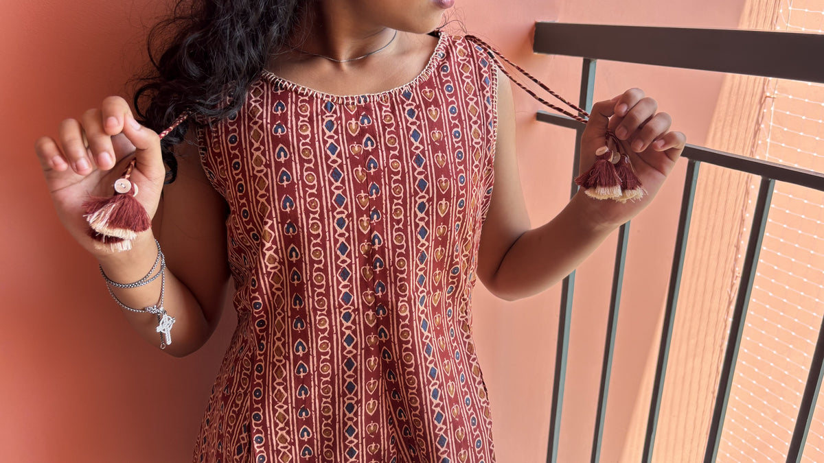 Short Kurta-Red