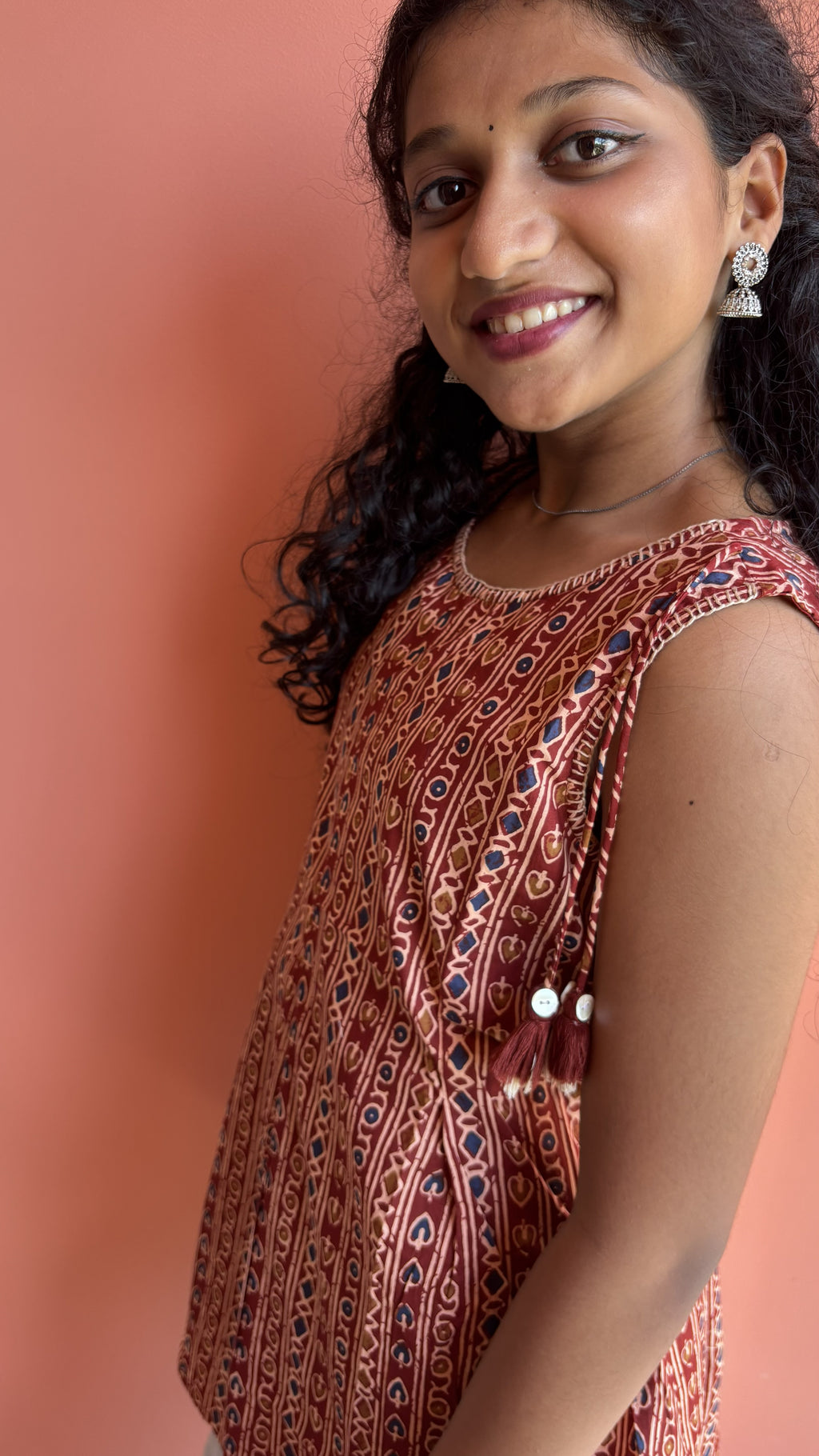 Short Kurta-Red