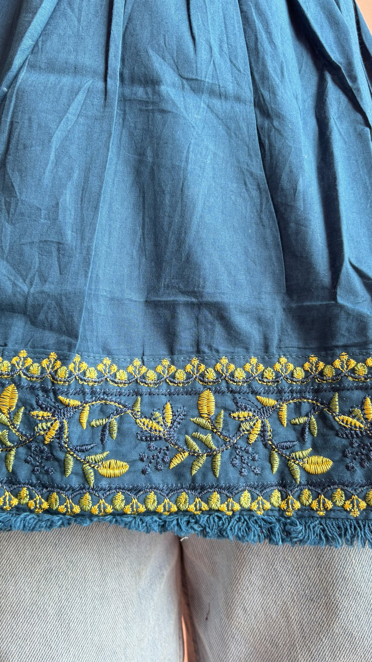 Short kurta-Blue