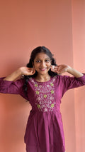 ShortKurti Maroon