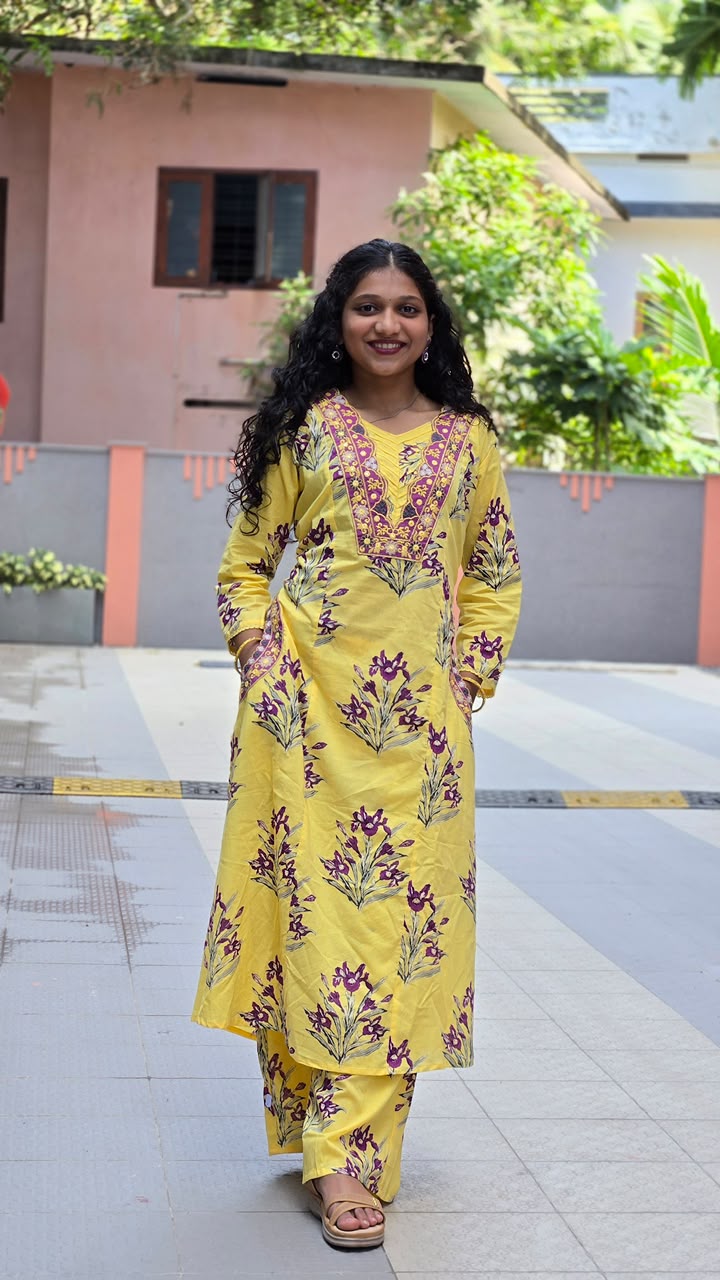 Yellow 2 Piece