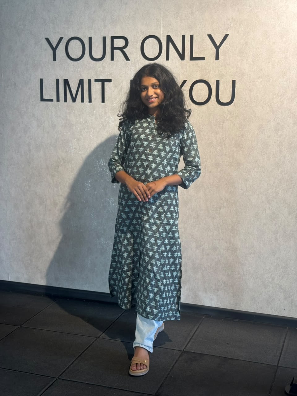 Bloom Printed Single Kurta