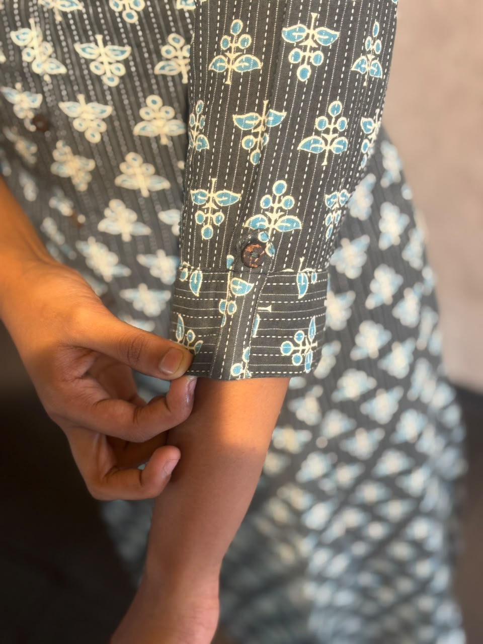 Bloom Printed Single Kurta