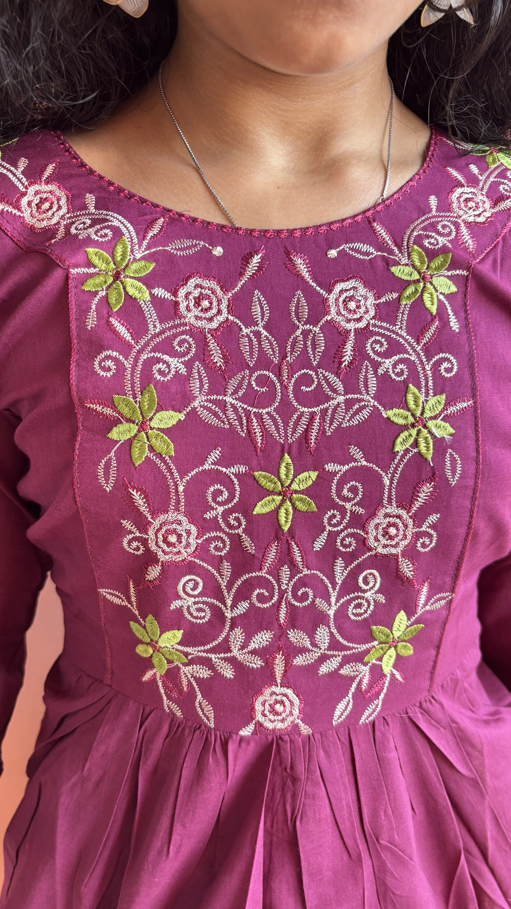 ShortKurti Maroon